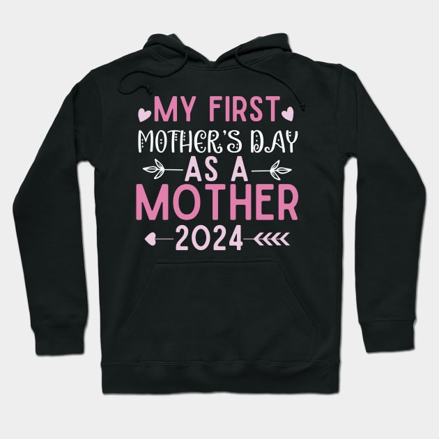 first mothers day 1st mothers day family mothers for mom Hoodie by Emouran